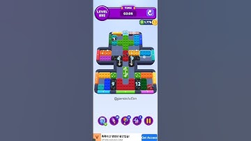 Color Block Jam Level 895 Solution