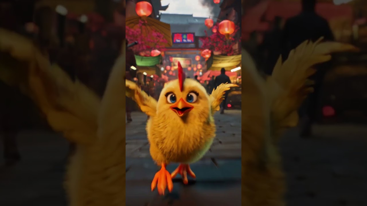 👶Baby Saved from Fiery Danger by Brave Little Chick!🐣