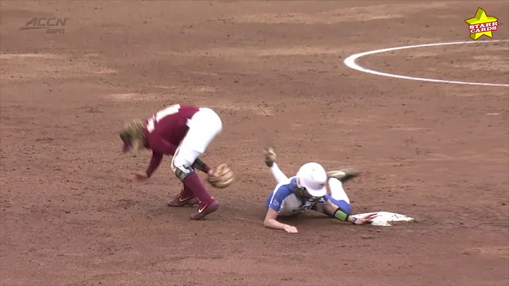 Florida State's Josie Muffley goes full Superwoman...