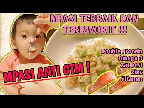 Resep Nasi Goreng Salmon Mpasi