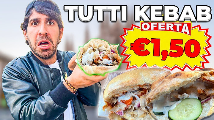 MANGIO TUTTI I KEBAB A 1,50 € DI MILANO *pericoloso*