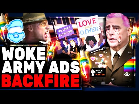 US Army ADMITS DEFEAT To Wokeness! Totally SHREDDED For New All White Male Ad! Recruitment Down 25%
