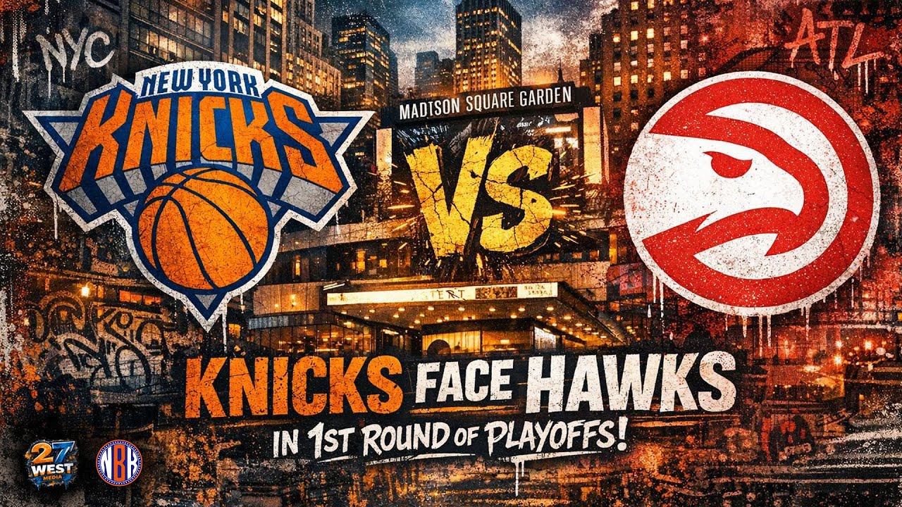 The Knicks will face the Atlanta Hawks in the first round of the NBA Playoffs | Knicks Postgame Show