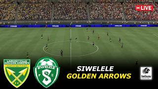 🔴Golden Arrows vs Siwelele Live | Betway Premiership 2025/26 | eFootball PES 21 Simulation