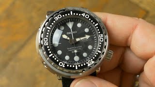 Seiko Tuna SBBN015 - a review of a legend - YouTube