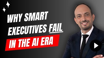 Why Smart Leaders Fail in the AI Era (3 Approaches to AVOID the same Mistake)