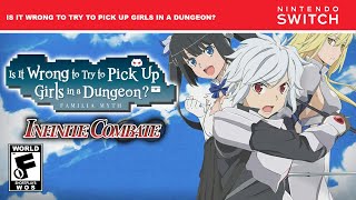 IS IT WRONG TO TRY TO PICK UP GIRLS IN A DUNGEON? (NINTENDO SWITCH) SHORTPLAY | WORLD OF SHORTPLAYS