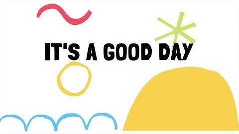 Thumbnail of It's A Good Day by Stephanie Leavell - Music For Kiddos