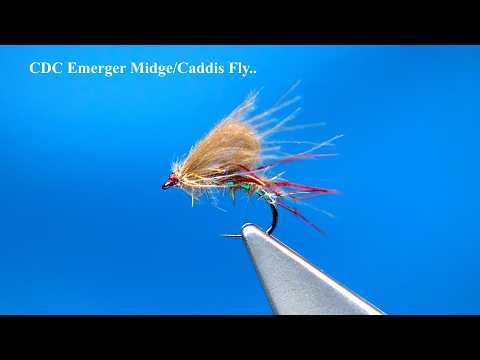 Tying a CDC Bubble Emerger Midge/Caddis Fly with Davie McPhail