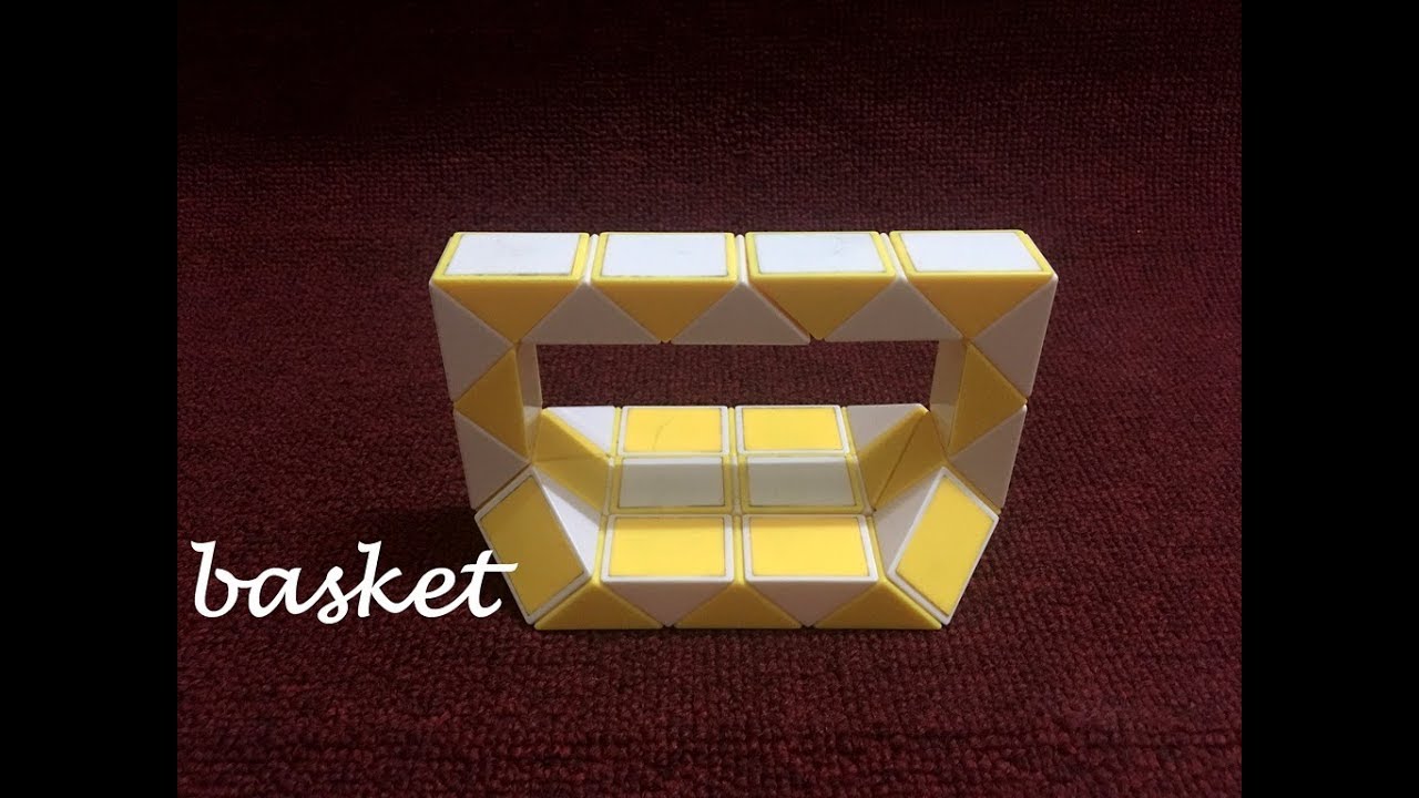 Rubik's Snake or Smiggle Snake Puzzle 36 - Basket - 篮 ...
