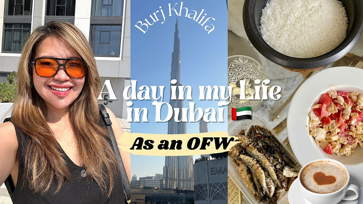 LIVING IN DUBAI 🇦🇪 Day in a life of an OFW 🇵🇭 Filipino breakfast, Day off from work, Grocery+Gala!