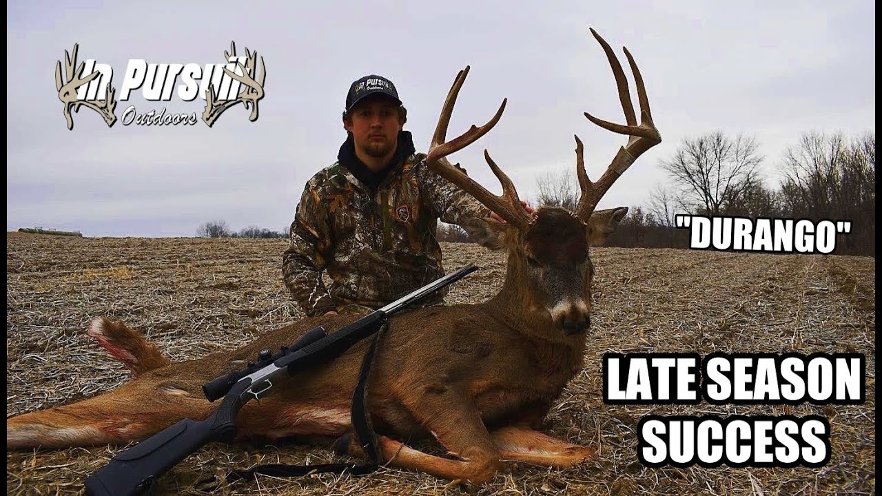 Deer Hunting Iowa Late Muzzleloader Season "Durango" YouTube