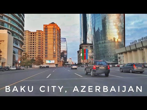 Bakı Küçələri #86 Baki Yollari, Kuceleri | Baku Driving Tour Downtown |Баку Азербайджан (14.11.2020)