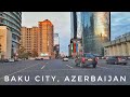 Bakı Küçələri #86 Baki Yollari, Kuceleri | Baku Driving Tour Downtown |Баку Азербайджан (14.11.2020)