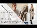 Walkloden Mantel Nähen - Wie reinigen und welche Stoffe funktionieren noch!?