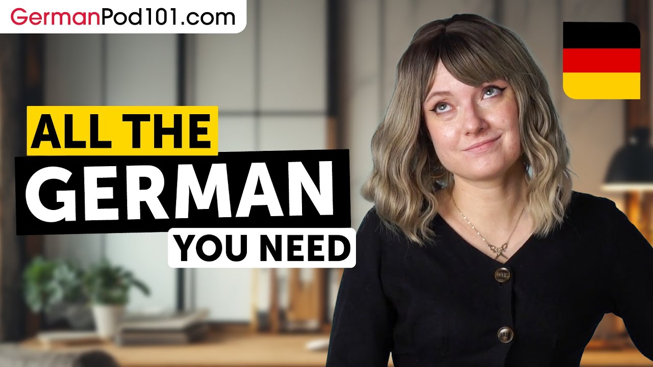 Learn German in 4 Hours - ALL the German Phrases You Need to Get ...