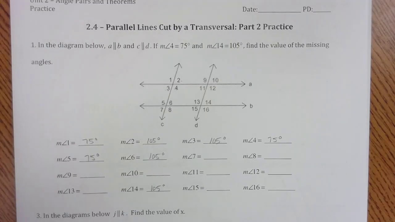 2 4 Practice #1 - YouTube