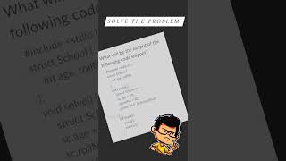 Solve the coding Problem #short #dsa #c #program #quiz #mcq