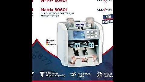 Tridev computers Maxsell cash counting Machine sales and service in Telangana