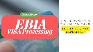 Unlocking the U.S. Green Card: EB-1 vs EB-2 NIW Explained!