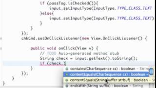 Android Application Development Tutorial   028   Comparing Strings with else if