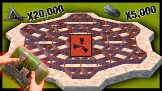 LEVELING a GIGANTIC METAL BASE with a HANDFUL of C4 | SOLO RAID!