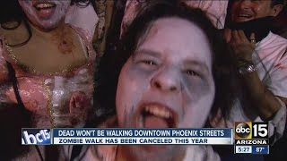 Downtown Phoenix Zombie Walk cancelled