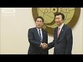 「日韓外相会談」のメディアの動画（テレビ朝日）
