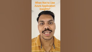 When Not to Use Azure Application Insights? #azure #job #clouds #aws #gcp #cloudcom #ai #automobile