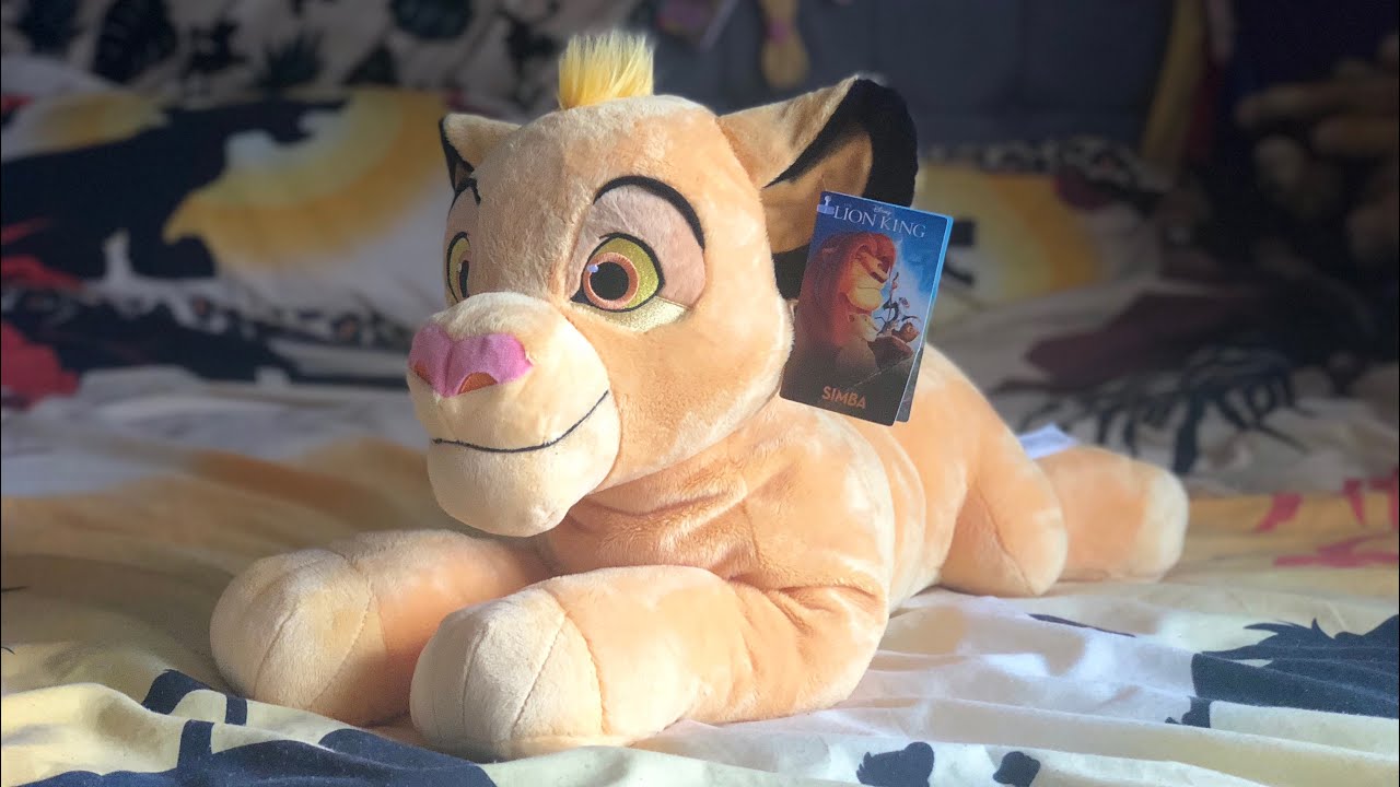 simba stuffed animal disney store