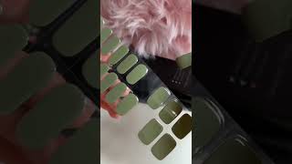 loves 💖 Army Green | Gel Nail Stickers