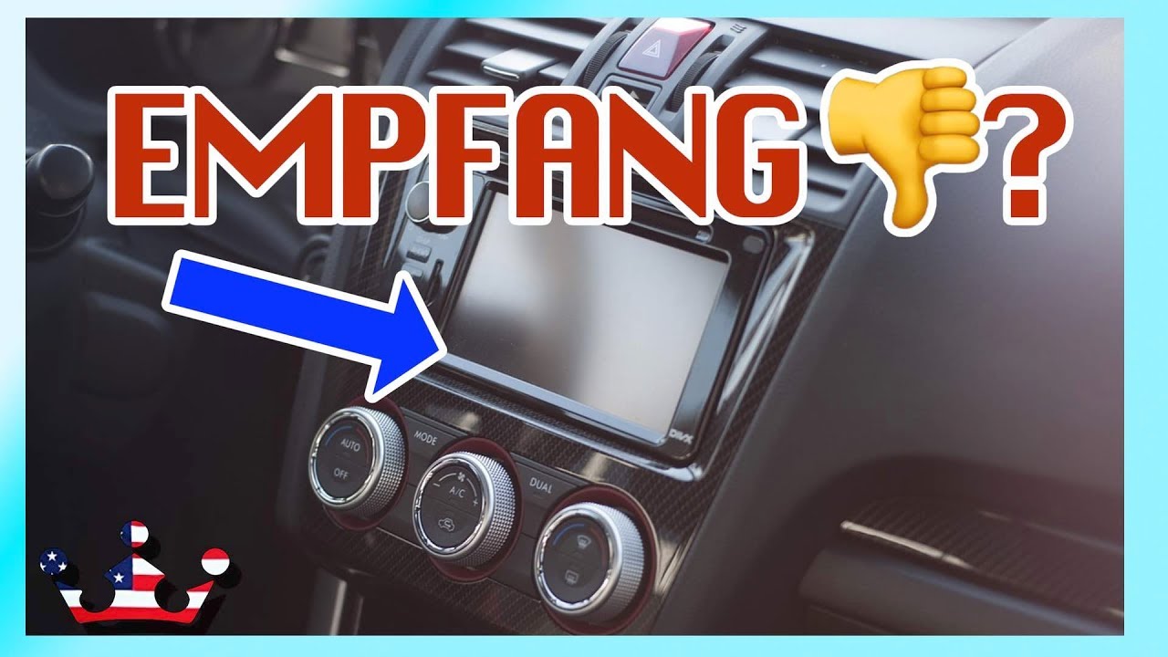 🔴 Auto Radio Empfang schlecht, verbessern, Verstärker TIPP 👌 