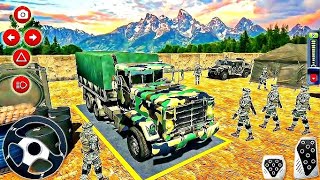 陸軍トラック運転マルチストーリーゲーム - 米陸軍トラック運転3D 2026 - Androidゲームプレイ screenshot 3