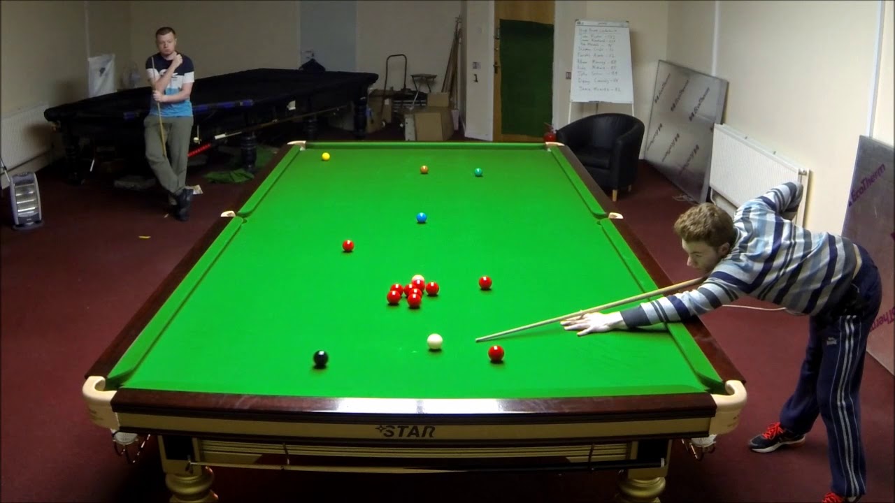 Snooker Match 132 Century Break (missed black) YouTube