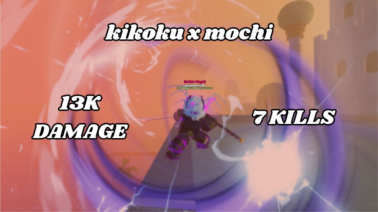 [GPO] Kikoku x Mochi the BEST mythic combo [13K DAMAGE]