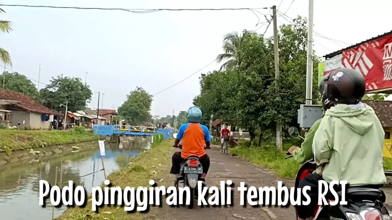 Podo pinggiran kali sampai RSI Pekajangan II KEDUNGWUNI PEKALONGAN