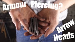 Armour piercing arrowheads