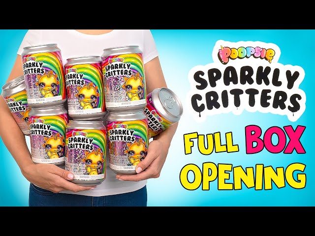 UNICORN MAGIC UNBOXING! || Huge Box Of Poopsie Slime Sparkly Critters class=
