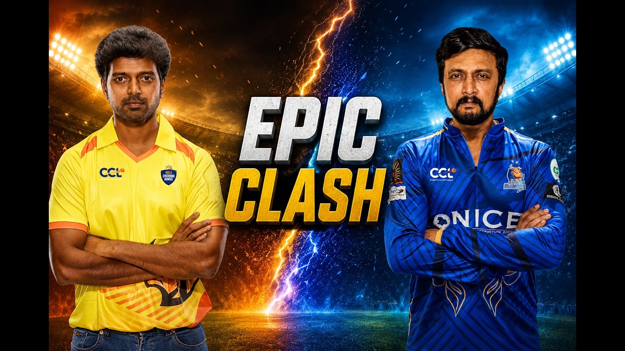 CCL's Greatest Rivalry! Chennai Rhinos vs Karnataka Bulldozers | Cricket Highlights