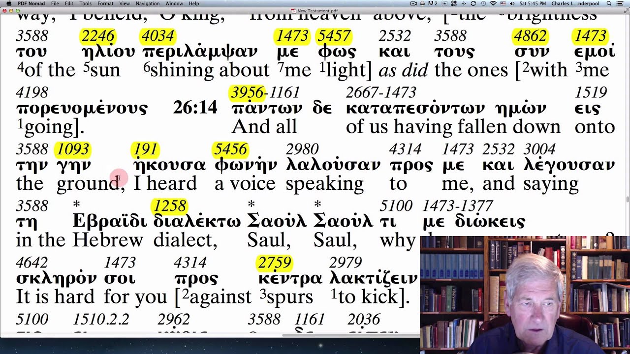 Acts 26 - The Apostolic Bible Polyglot