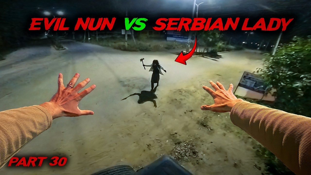 Evil Nun vs Serbian Dancing Lady Part 30 | Ultimate Horror Showdown | Flyingmeenaboi