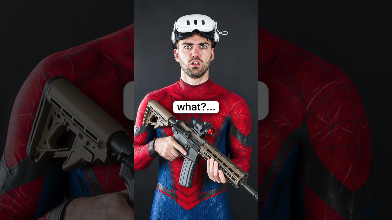 Spiderman VR with GUNS?!?