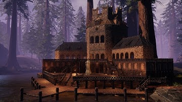 how to build a elven house in the forest [ timelapse ] - CONAN EXILES: Isle of Siptah