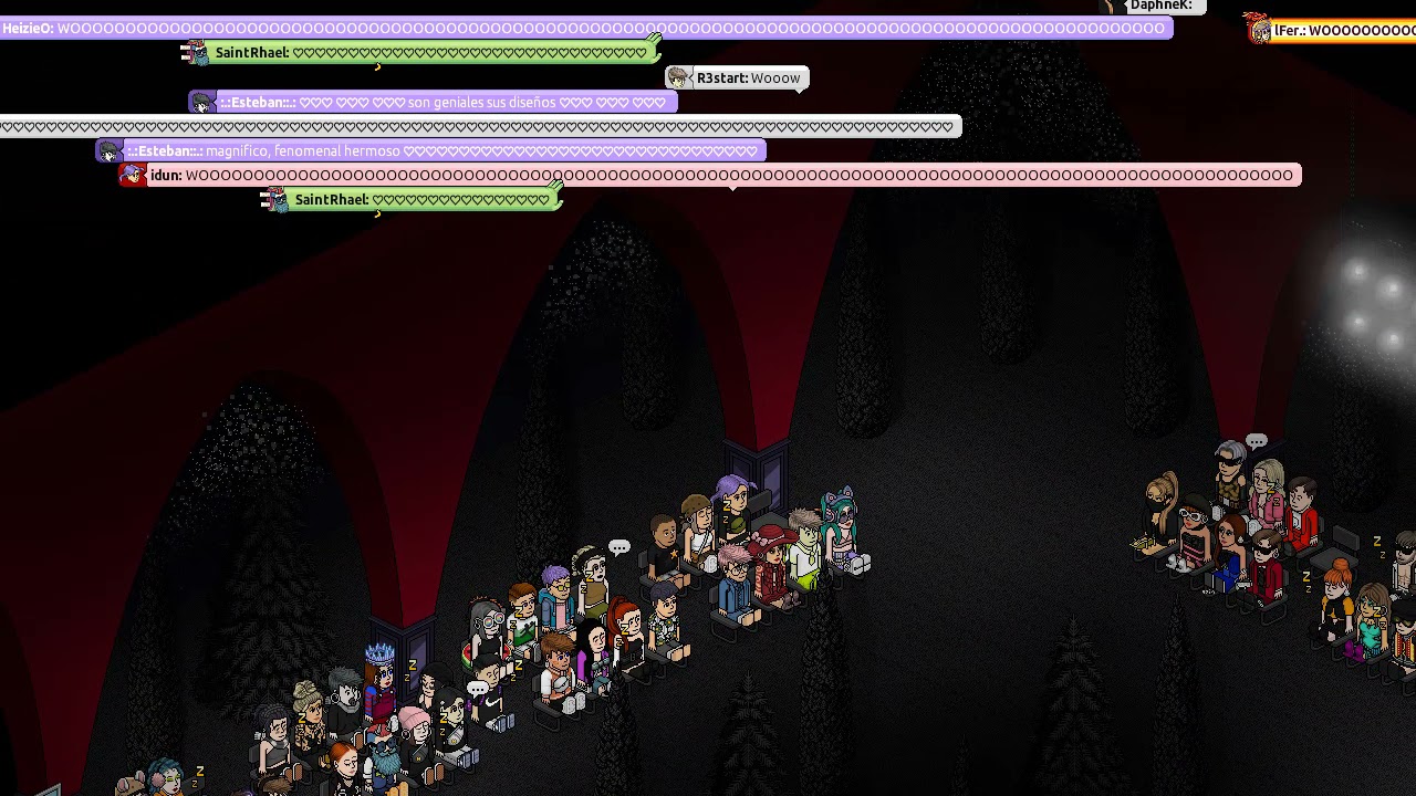 The Fall-Winter 2021/22 Ready-to-Wear Show (Habbo Version) | HABBOVISA ICONS