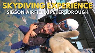 I went SKYDIVING for the FIRST TIME | VLOG | UK Parachuting Peterborough Sibson Experience