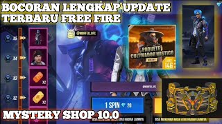 UPDATE TERBARU FREE FIRE BULAN JULIADA MYSTERY SHOP 10.0