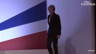 theresa may being a QUEEN for one minute straight