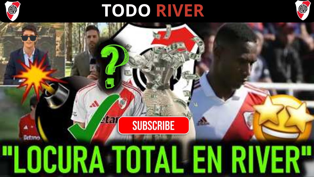 🚨💣✅¡BOMBAZOS en RIVERI!  ENLOQUECIO EL MILLONARIO!!! 🔴⚪ (NOTICIAS RIVER PLATE)