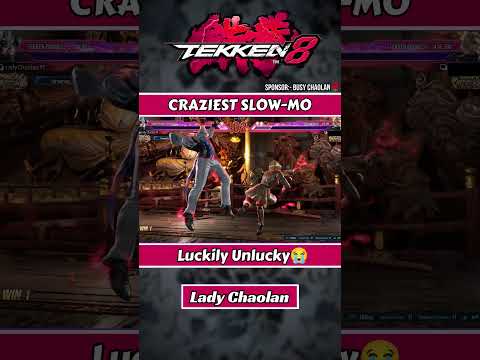 TEKKEN 8 CRAZIEST SLOW MOTION EVER🤯| Lee Chaolan vs Nina Williams | #shorts #youtube #gaming #funny