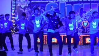 CBIT-SHRUTHI(cultural night) performance by MAVERICKS